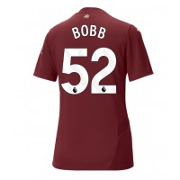 Echipament fotbal Manchester City Oscar Bobb #52 Tricou Treilea 2024-25 pentru femei maneca scurta